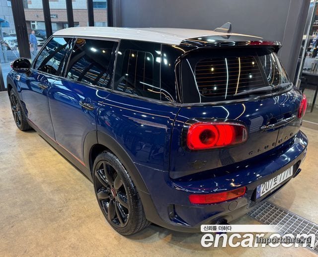 MINI COOPER S CLUBMAN 2016 — 82 431 км, синий, Корея — под ключ — фото 2