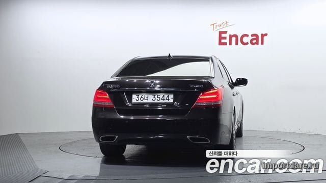 HYUNDAI EQUUS 2015 — 218 102 км, коричневый, Корея — под ключ — фото 4