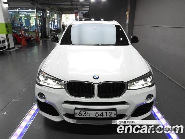 BMW X4 2017 — 121 786 км, белый, Корея — под ключ — фото 1