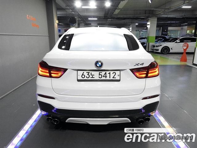 BMW X4 2017 — 121 786 км, белый, Корея — под ключ — фото 3