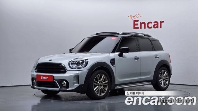 MINI COOPER COUNTRYMAN 2022 — 83 384 км, серебристый, Корея — под ключ — фото 1