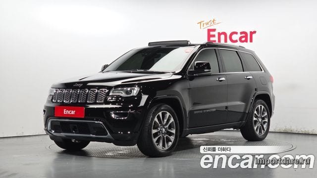JEEP GRAND CHEROKEE 2017 — 94 476 км, чёрный, Корея — под ключ — фото 1