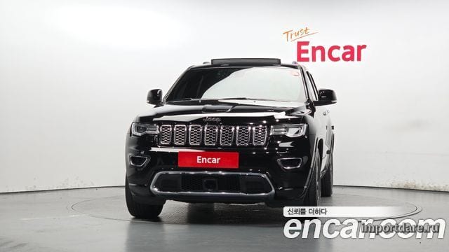 JEEP GRAND CHEROKEE 2017 — 94 476 км, чёрный, Корея — под ключ — фото 3