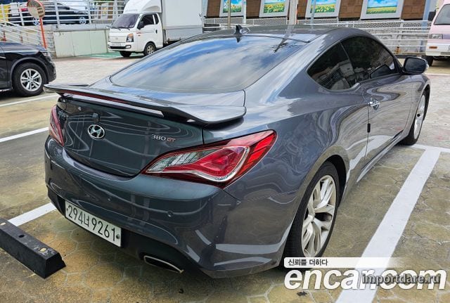 HYUNDAI GENESIS COUPE 2015 — 102 300 км, серебристо-серый, Корея — под ключ — фото 6