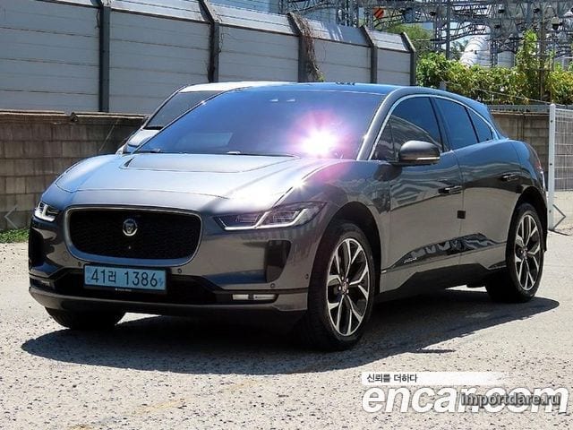 JAGUAR I-PACE 2019 — 187 784 км, серый, Корея — под ключ — фото 1