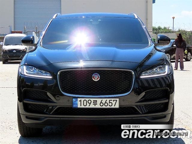 JAGUAR F-PACE 2019 — 109 176 км, чёрный, Корея — под ключ — фото 12