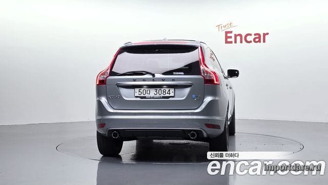 VOLVO XC60 2015 — 76 114 км, серебристо-серый, Корея — под ключ — фото 4