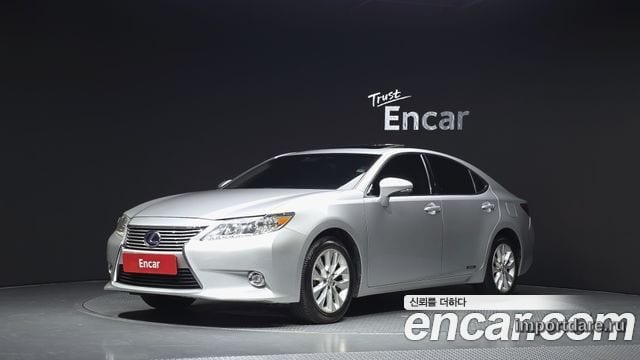 LEXUS ES300H 2015 — 269 887 км, серебристый, Корея — под ключ — фото 1