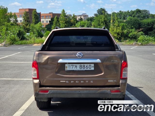 KGM KORANDO SPORTS 2016 — 206 099 км, коричневый, Корея — под ключ — фото 4