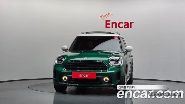MINI COOPER COUNTRYMAN 2022 — 31 395 км, тёмно-зелёный, Корея — под ключ — фото 3