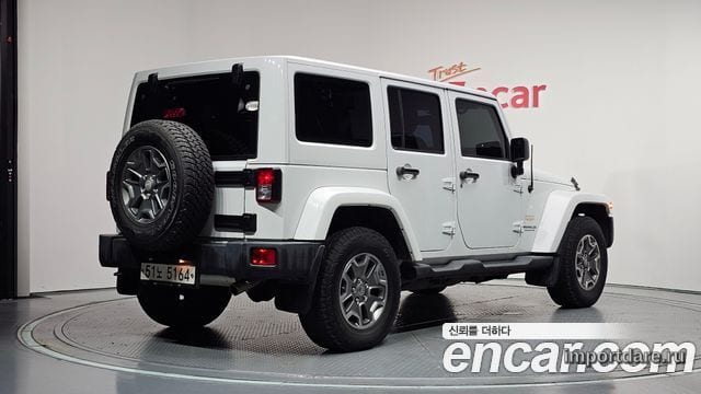 JEEP WRANGLER 2015 — 147 735 км, белый, Корея — под ключ — фото 2
