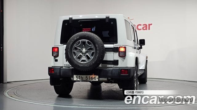 JEEP WRANGLER 2015 — 147 735 км, белый, Корея — под ключ — фото 4