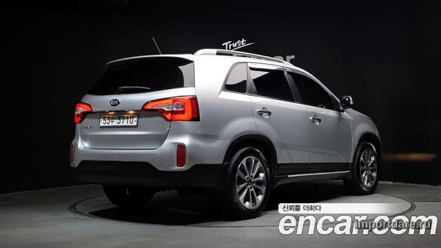 KIA SORENTO R 2014 — 181 557 км, серебристый, Корея — под ключ — фото 2