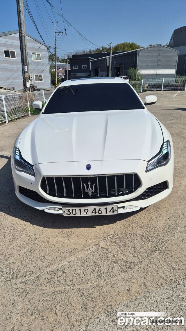 MASERATI QUATTROPORTE 2016 — 168 000 км, Корея — под ключ — фото 1