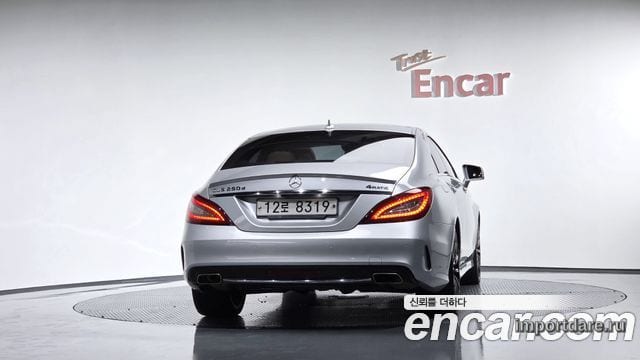 MERCEDES-BENZ CLS-CLASS W218 2017 — 98 268 км, серебристый, Корея — под ключ — фото 4