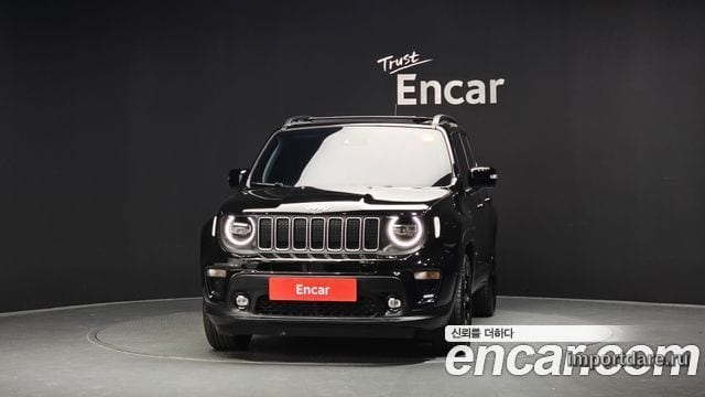 JEEP RENEGADE 2023 — 13 131 км, чёрный, Корея — под ключ — фото 3