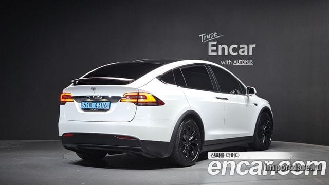 TESLA MODEL X 2019 — 143 513 км, белый, Корея — под ключ — фото 1