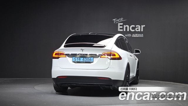 TESLA MODEL X 2019 — 143 513 км, белый, Корея — под ключ — фото 4