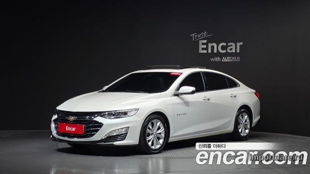 CHEVROLET MALIBU 2019 — 143 158 км, белый, Корея — под ключ — фото 1