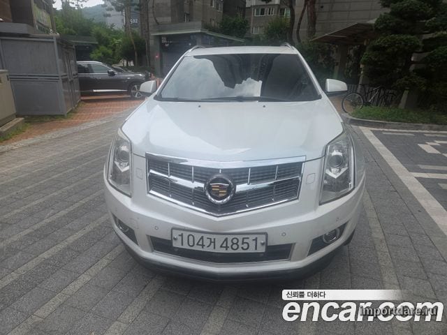 CADILLAC SRX 2012 — 131 700 км, белый, Корея — под ключ — фото 1