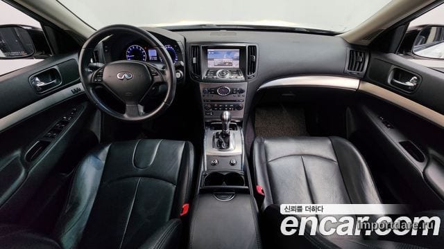 INFINITI G25 2013 — 273 499 км, белый-перламутр, Корея — под ключ — фото 7