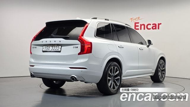 VOLVO XC90 2019 — 201 798 км, белый, Корея — под ключ — фото 2