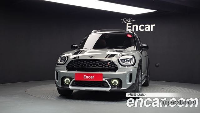 MINI COOPER COUNTRYMAN 2021 — 70 940 км, серебристо-серый, Корея — под ключ — фото 3