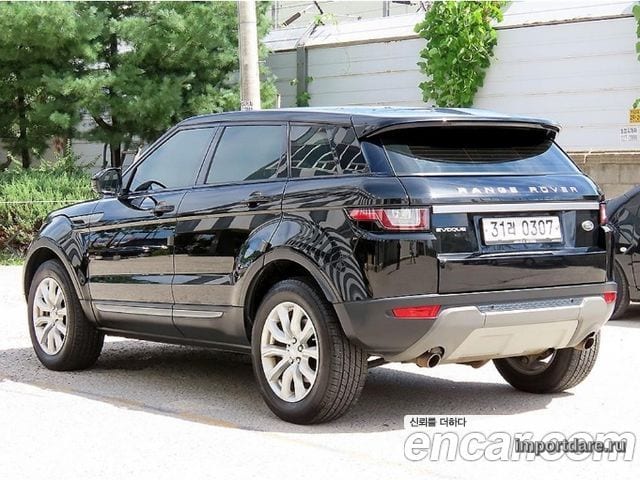 LAND ROVER RANGE ROVER EVOQUE 2016 — 141 302 км, Корея — под ключ — фото 3