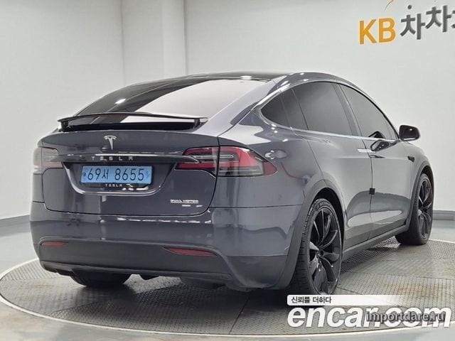 TESLA MODEL X 2020 — 37 181 км, серый, Корея — под ключ — фото 4
