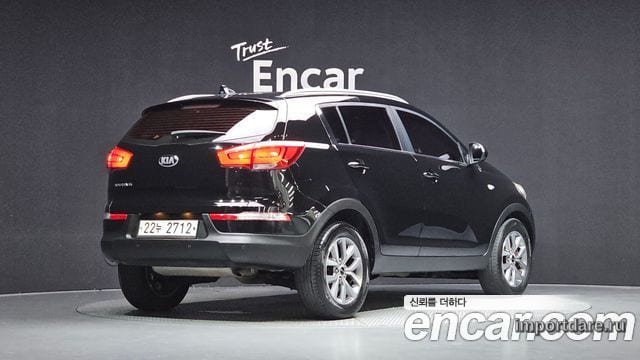 KIA SPORTAGE R 2016 — 156 038 км, чёрный, Корея — под ключ — фото 2
