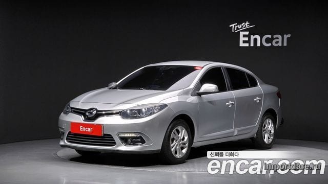 RENAULT KOREA SM3 NEO 2017 — 120 246 км, серебристый, Корея — под ключ — фото 1