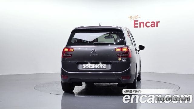 CITROEN GRAND C4 PICASSO 2018 — 129 671 км, серый, Корея — под ключ — фото 4