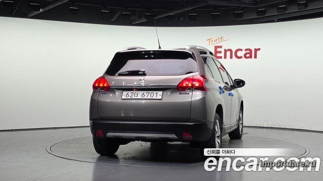PEUGEOT 2008 2017 — 169 775 км, серый, Корея — под ключ — фото 4