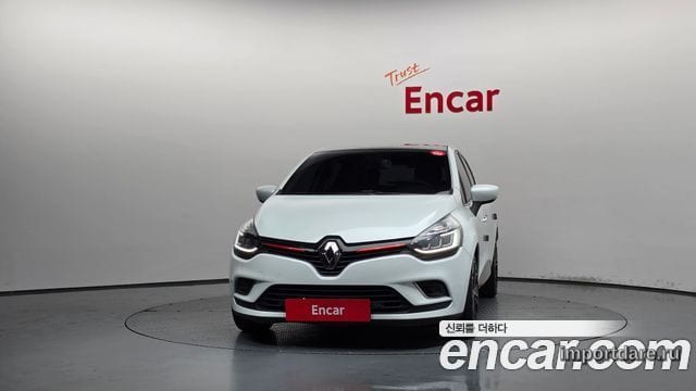 RENAULT KOREA CLIO 2019 — 99 014 км, белый, Корея — под ключ — фото 3