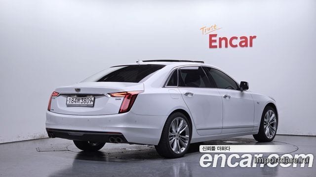 CADILLAC CT6 2019 — 109 333 км, белый, Корея — под ключ — фото 2