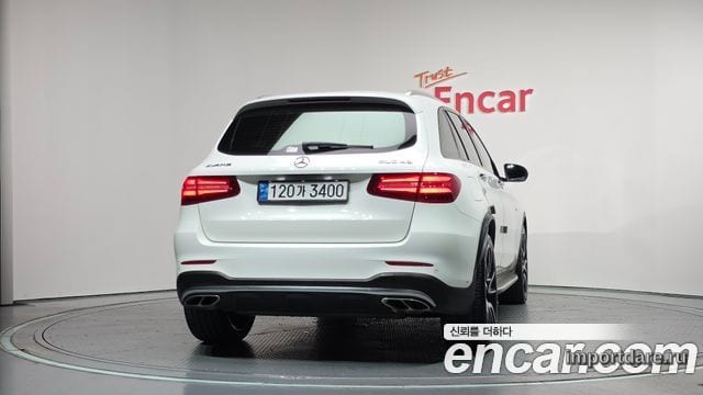 MERCEDES-BENZ GLC-CLASS X253 2018 — 110 095 км, белый, Корея — под ключ — фото 4