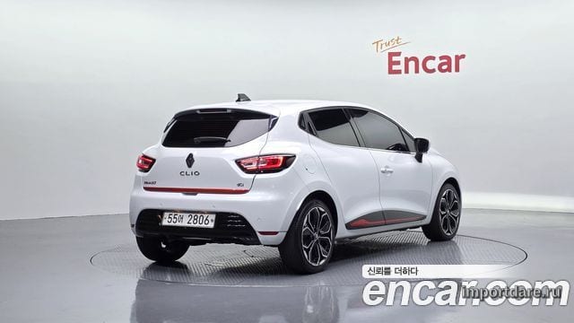 RENAULT KOREA CLIO 2018 — 77 711 км, белый, Корея — под ключ — фото 2