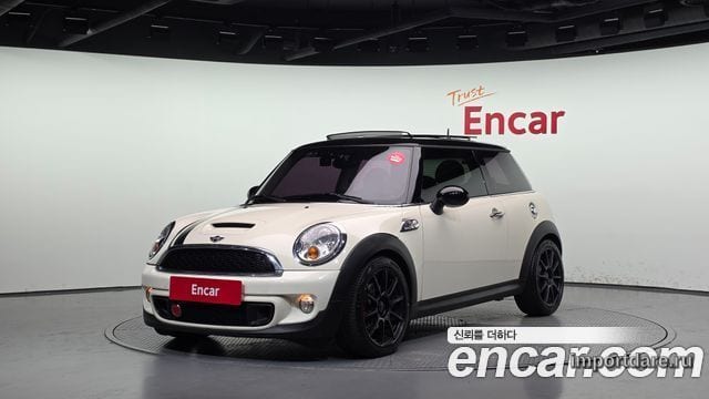 MINI COOPER S 2012 — 188 645 км, белый-перламутр, Корея — под ключ — фото 1