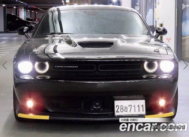 DODGE CHALLENGER 2019 — 101 146 км, Корея — под ключ — фото 2