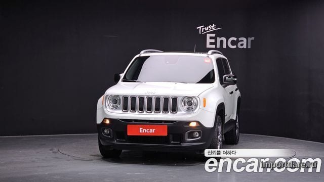 JEEP RENEGADE 2017 — 59 782 км, белый, Корея — под ключ — фото 3