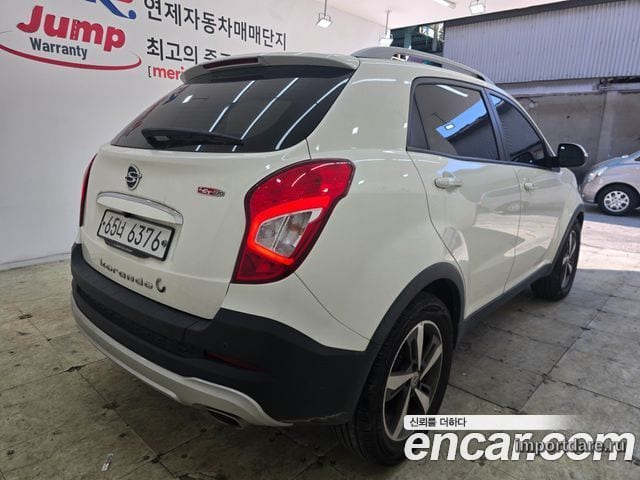 KGM STYLE KORANDO C 2017 — 80 579 км, белый, Корея — под ключ — фото 4