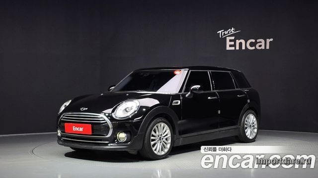 MINI COOPER CLUBMAN 2017 — 123 183 км, чёрный, Корея — под ключ — фото 1