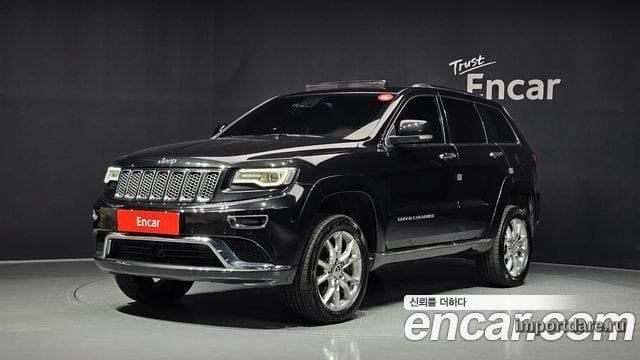 JEEP GRAND CHEROKEE 2014 — 174 004 км, чёрный, Корея — под ключ — фото 1
