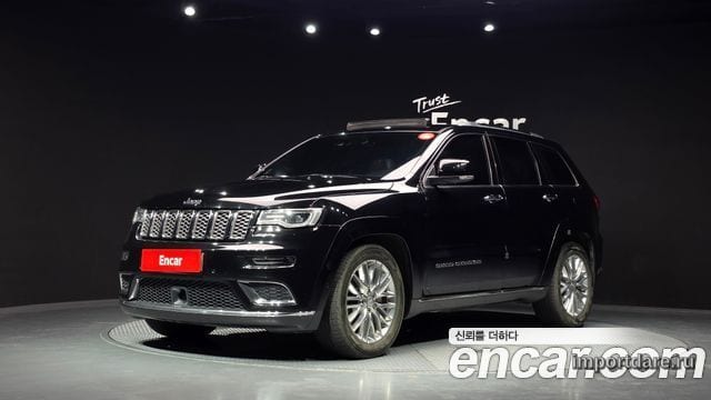 JEEP GRAND CHEROKEE 2018 — 159 283 км, чёрный, Корея — под ключ — фото 1
