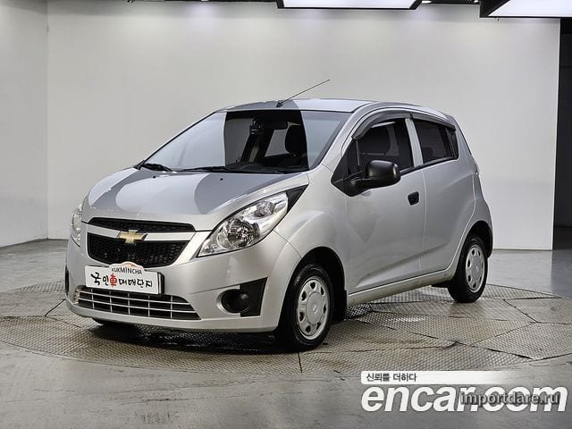 CHEVROLET SPARK 2012 — 52 000 км, серебристый, Корея — под ключ — фото 1