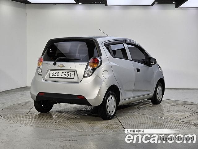 CHEVROLET SPARK 2012 — 52 000 км, серебристый, Корея — под ключ — фото 4
