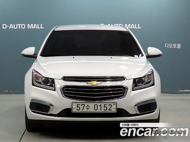 CHEVROLET AMAZING NEW CRUZE 2016 — 35 200 км, белый, Корея — под ключ — фото 2