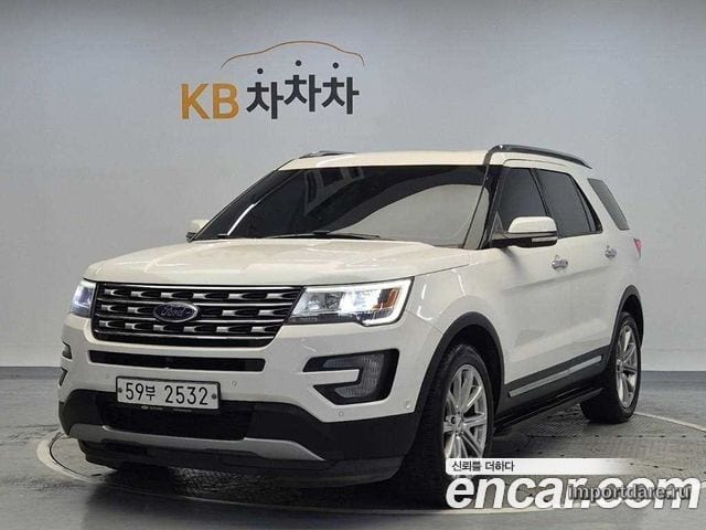 FORD EXPLORER 2017 — 152 891 км, Корея — под ключ — фото 1