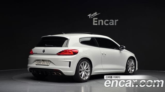 VOLKSWAGEN SCIROCCO 2015 — 140 916 км, белый, Корея — под ключ — фото 2