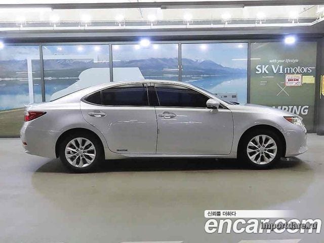 LEXUS ES300H 2014 — 236 338 км, серебристый, Корея — под ключ — фото 4